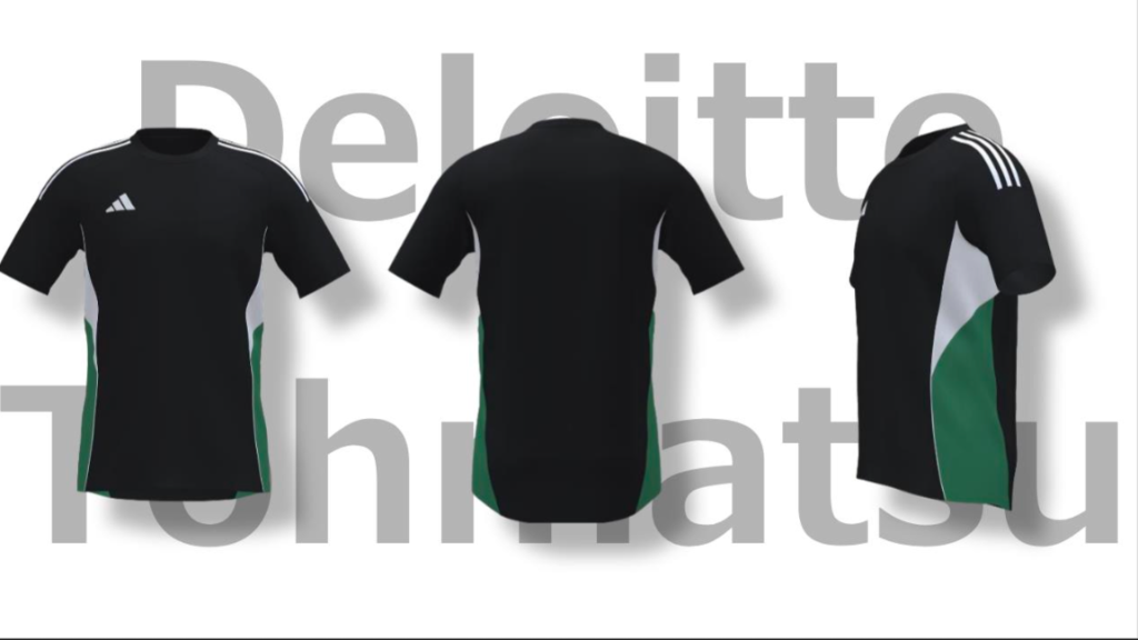 Deloitte Tohmatsu ユニフォーム（ブラック×グリーン）