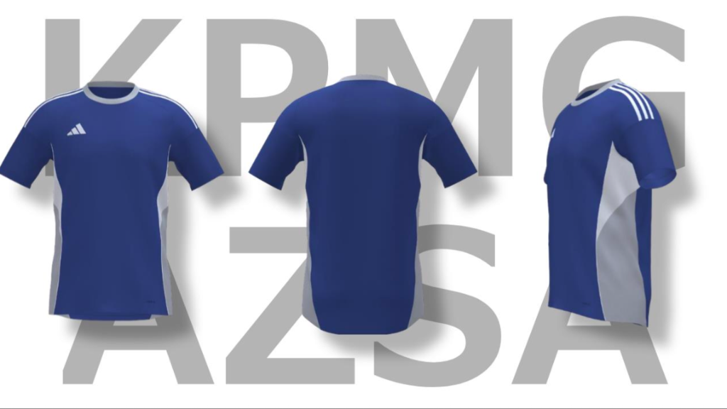 KPMG AZSA ユニフォーム（ブルー×グレー）